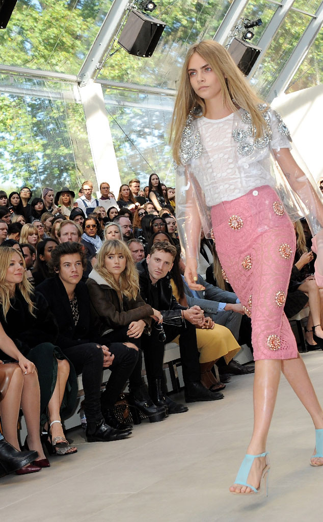 Sienna Miller, Harry Styles, Suki Waterhouse, George Barnett, Cara Delevingne, London Fashion Week Sienna Miller, Harry Styles, Suki Waterhouse, George Barnett, Cara Delevingne, London Fashion Week